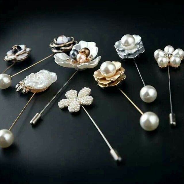 Bộ 8 trâm cài áo siêu đẹp