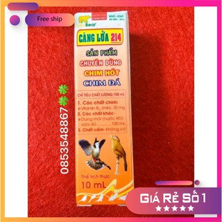 THUỐC CĂNG LỬA CHO CHOÈ THAN , CHOÈ LƯA  CHÀO MÀO Căng Lửa 214 Sản Phẩm Chuyên Dùng Chim Hót, Chim Đá