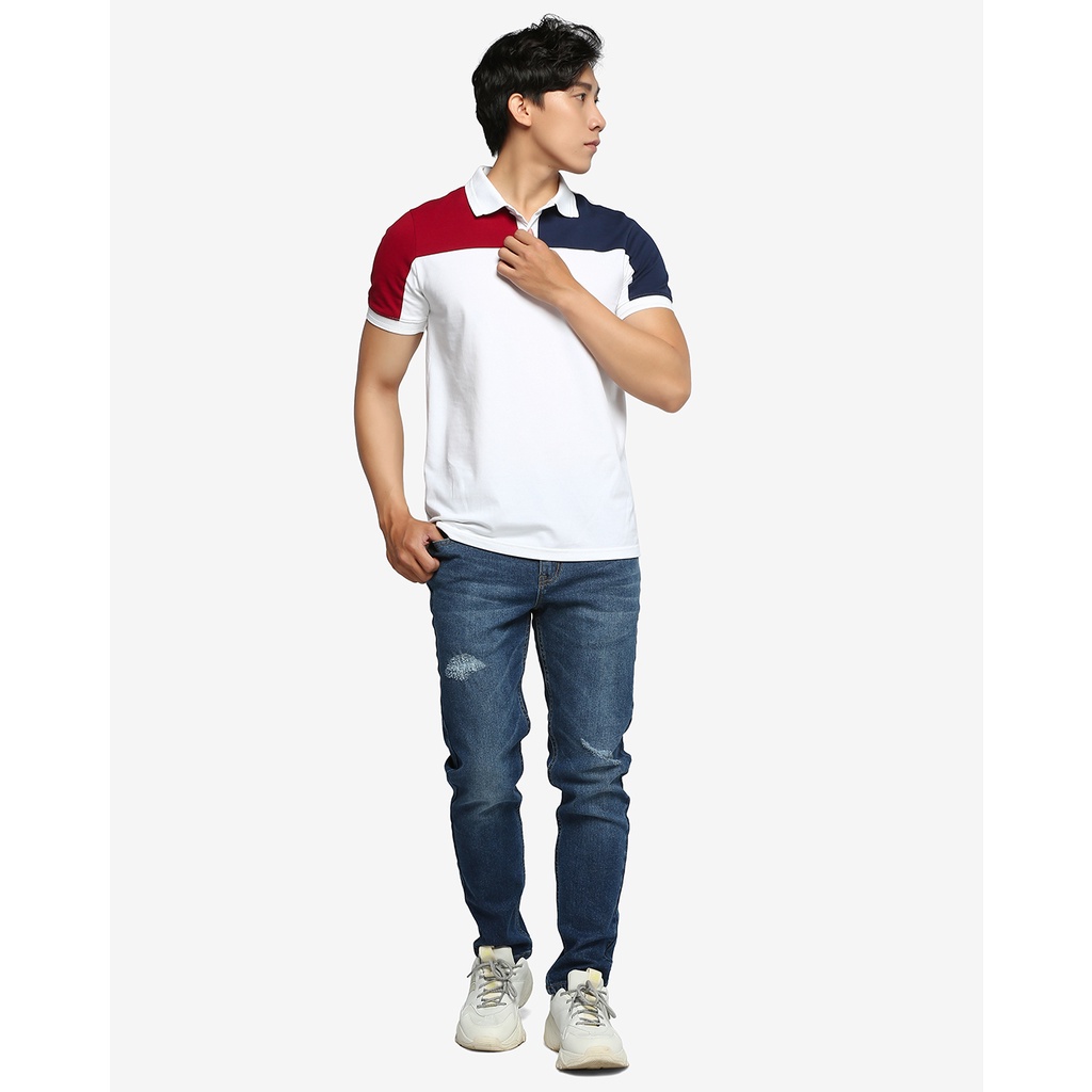 Quần Jean nam wash rách Slim AVAFashion TTDE