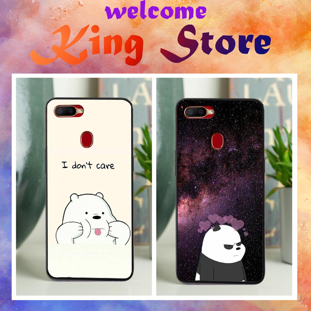 [SIÊU ƯU ĐÃI] Ốp lưng Oppo A1K/A3S/A5S/A7/A12 in hình CHÚ GẤU BEER siêu đẹp, độc, lạ_KINGSTORE.HN_Ốp lưng điện thoại