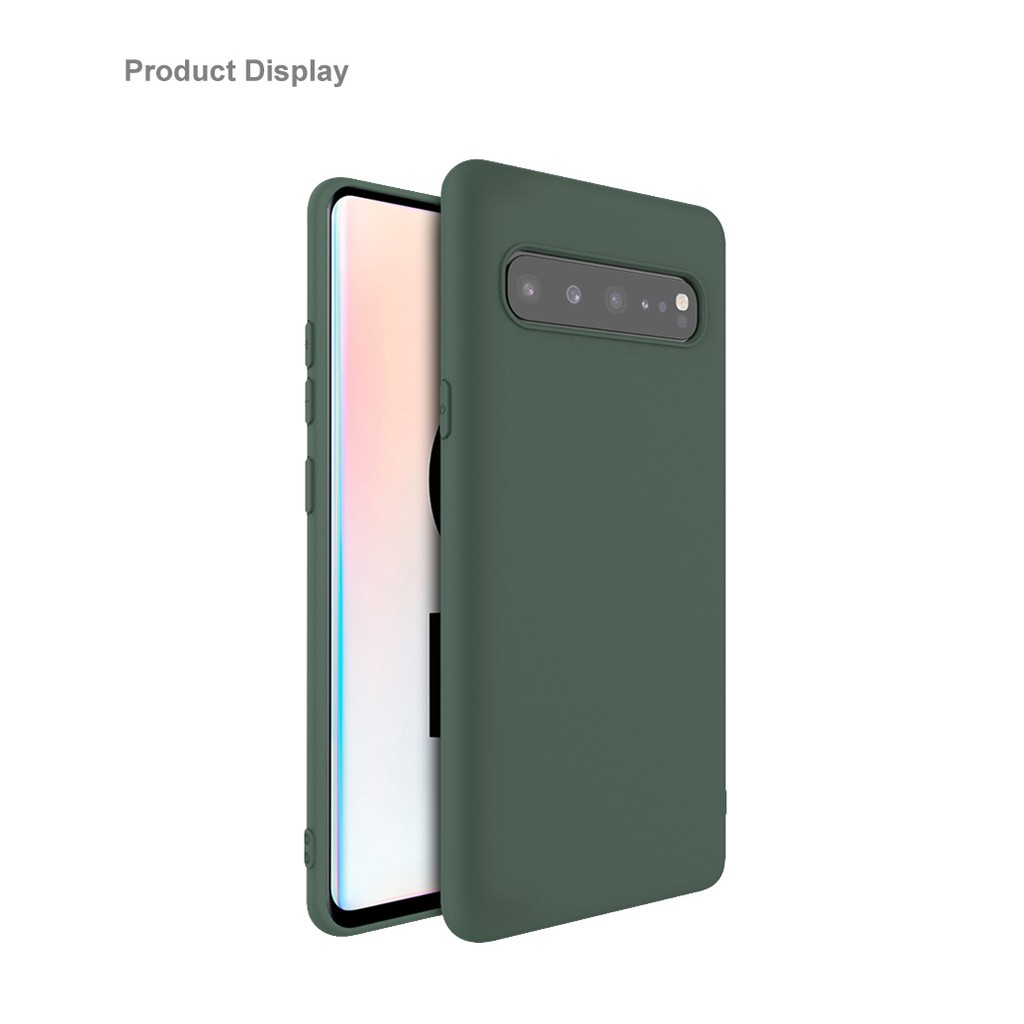 Ốp điện thoại imak bằng silicone TPU mềm mặt nhám cho Samsung Galaxy S10 5G