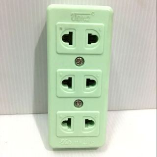 [MADE IN THAILAND] Ổ CẮM 3 LỖ VENA - SIZE S