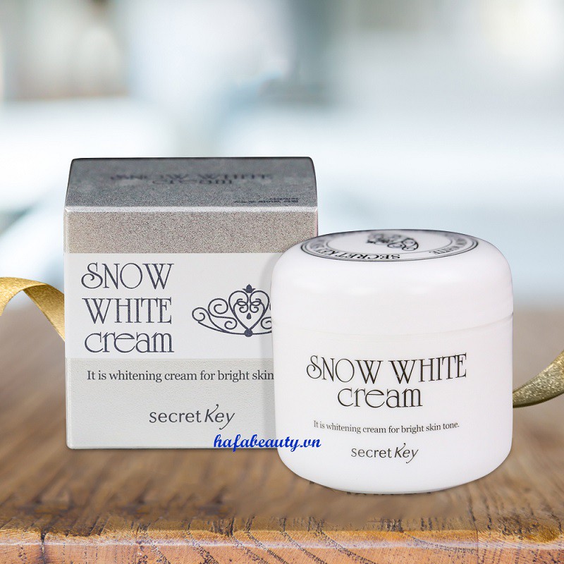 Kem dưỡng trắng da 4 trong 1 Secret Key Snow White Cream 50g _ Secret Key Chính Hãng