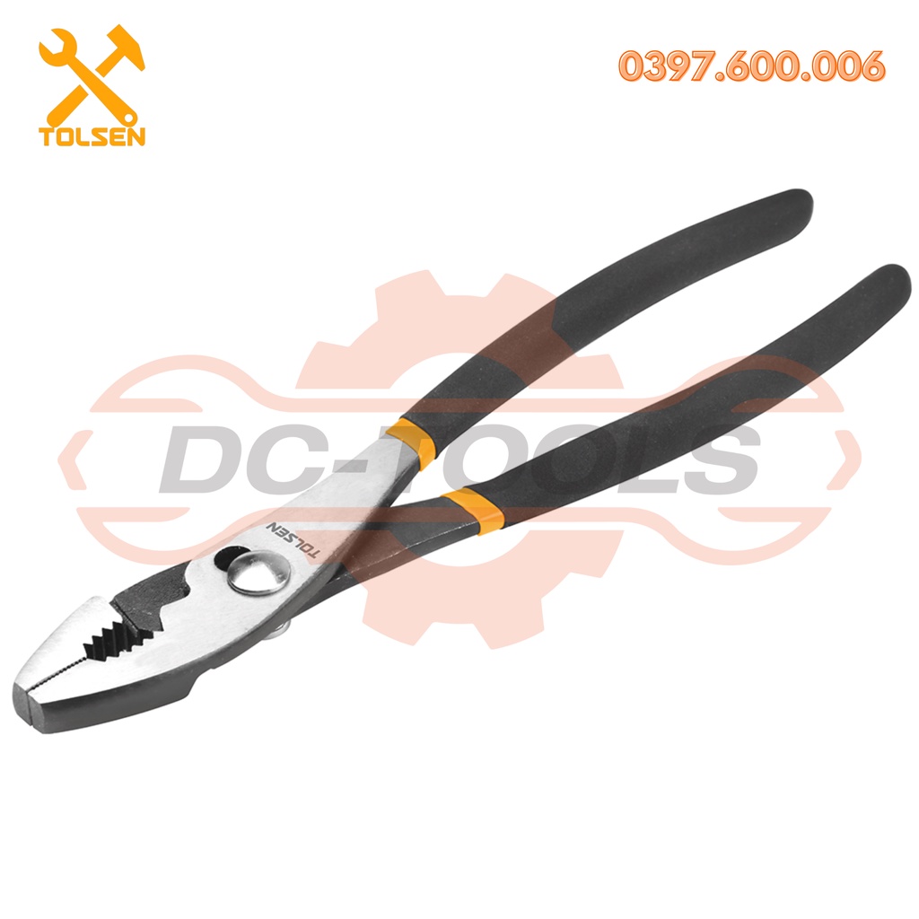 KỀM 2 LỖ, Kìm 2 Lỗ 10311 10313 10314 TOLSEN Size 6&quot;/160mm 8&quot;/200mm 10&quot;/250mm, Dùng để kẹp hay giữ vật dụng DC-TOOLS