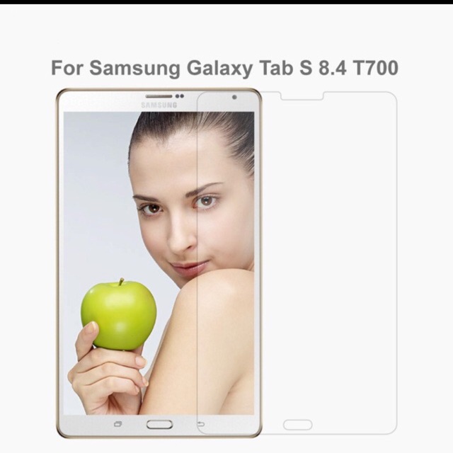 [SHIPNOW] Dán kính cường lực T700/ T705 Galaxy Tab S 8.4 ( Trong suốt )