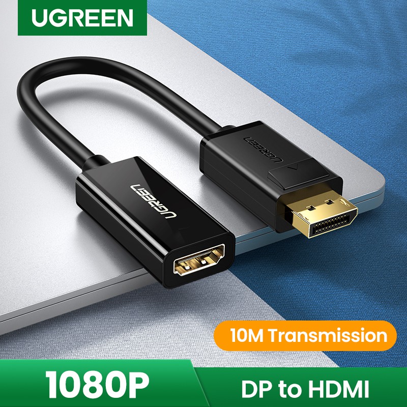 [Mã ELHACE giảm 4% đơn 300K] Cáp Chuyển Displayport to HDMI Cao Cấp Ugreen 40362 MM137 Chính Hãng