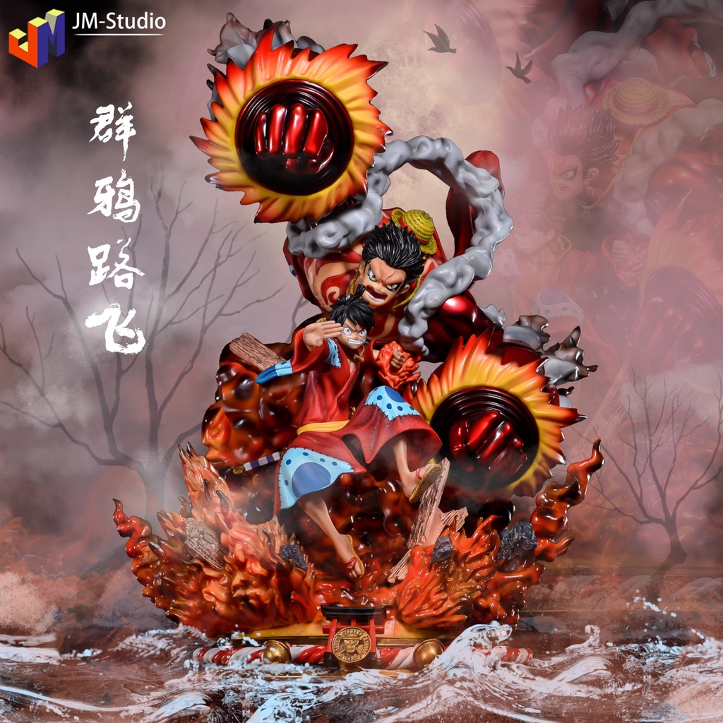 [HOT HOT] Mô hình BIG Luffy Gear 4 Wano One piece hàng siêu đẹp chất lượng