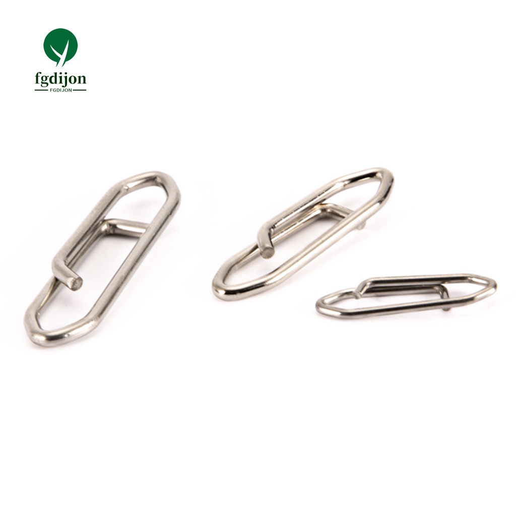 Set 50 Kẹp Câu Cá Bằng Thép Không Gỉ Cứng Chắc Chắn