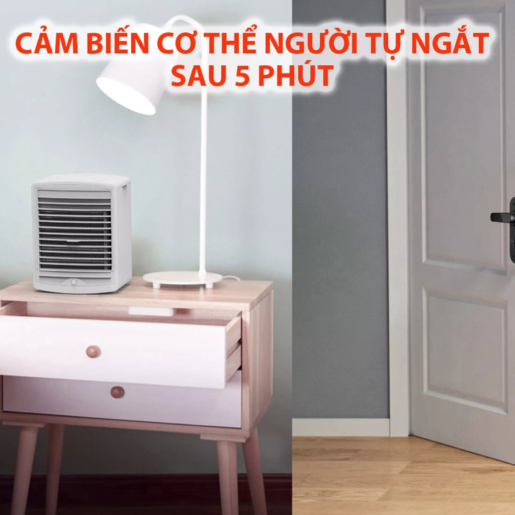 Quạt điều hòa mini xiaomi thermo XL- ZNSFS0 Quạt đá điều hòa cảm biến chuyển động, pin 4000 mah