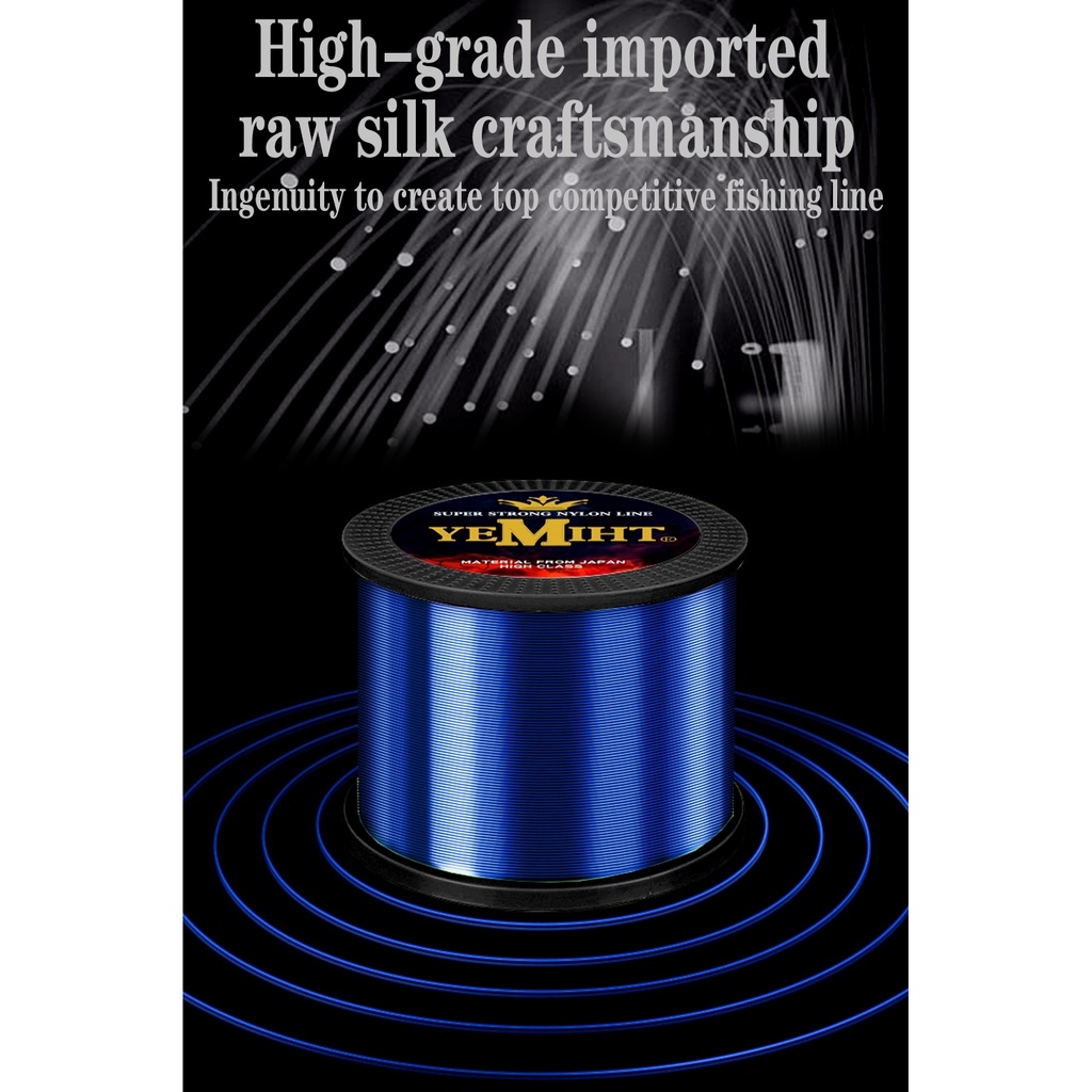 Cuộn Dây Câu Cá Siêu Khỏe 3.5-28.6LB 1000M 500M