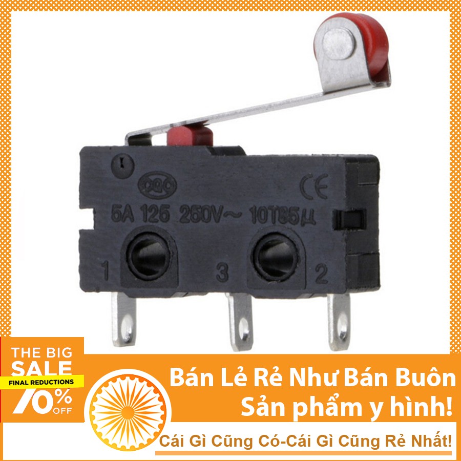 Công Tắc Hành Trình KW12 3A 250V - Có Bánh Xe