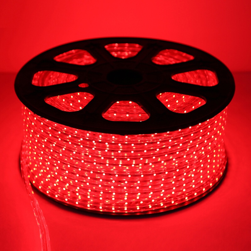 Giá SỉDây Led Hắt Trần Thạch Cao 1 Hàng, Led Dây 1 Mắt Ip66 Chống Nước sử dụng nguồn 220V (Giá bán theo mét)