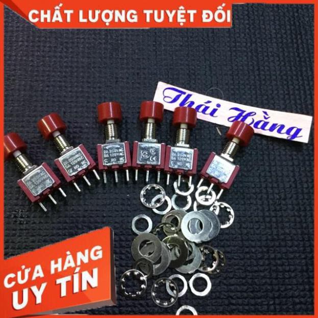 [Shop Uy Tín] Công tắc nhấn nhả 3 chân giá cho 2 chiếc [FreeShip]