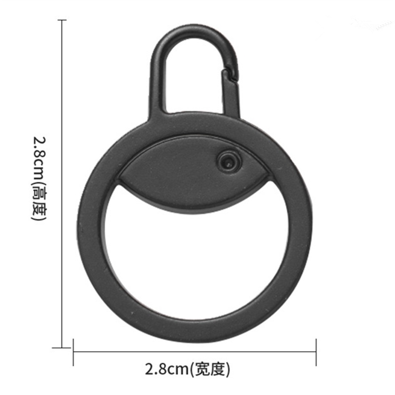 Set 5 Khóa Kéo Kim Loại Có Thể Tháo Rời Cho Quần Áo / Túi Xách / Áo Khoác / Giày