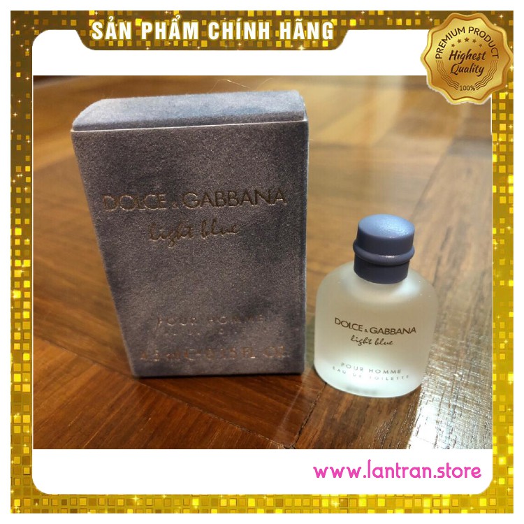 Nước hoa nam mini 🌸  DOLCE&GABBANA 4.5ml