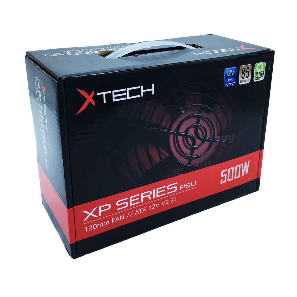 Nguồn XTECH Gaming XP500 (500W)- BH 12 tháng