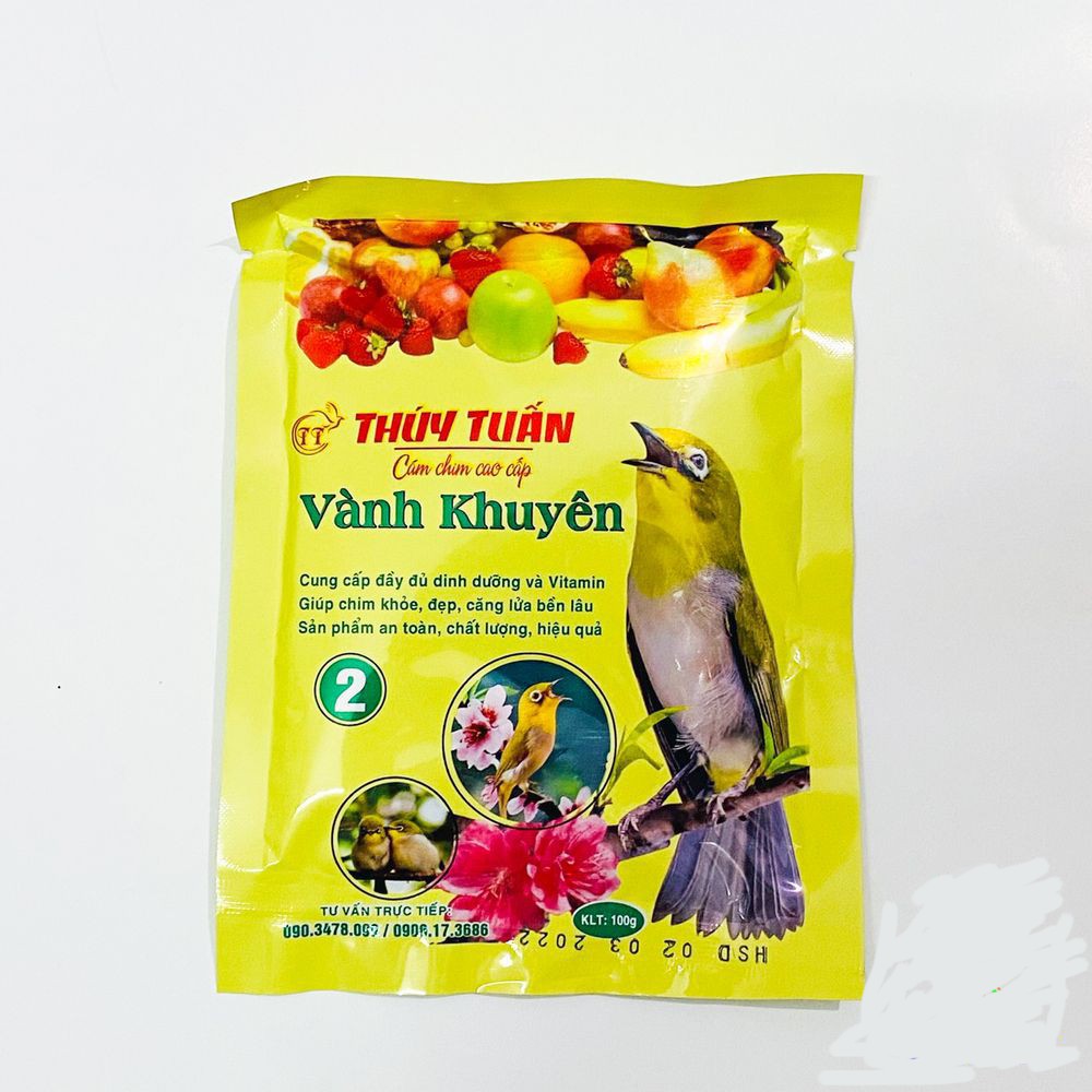 Cám chim khuyên Thúy Tuấn số 2 cám ăn thức ăn cho chim cao cấp CC09