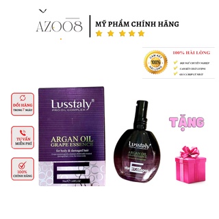 tinh dầu dưỡng tóc Lusstaly Argan Oil tinh dầu dưỡng tóc Italia 50ml AZ008 (Cam Kết chính Hãng) tặng mặt nạ tế bào gốc