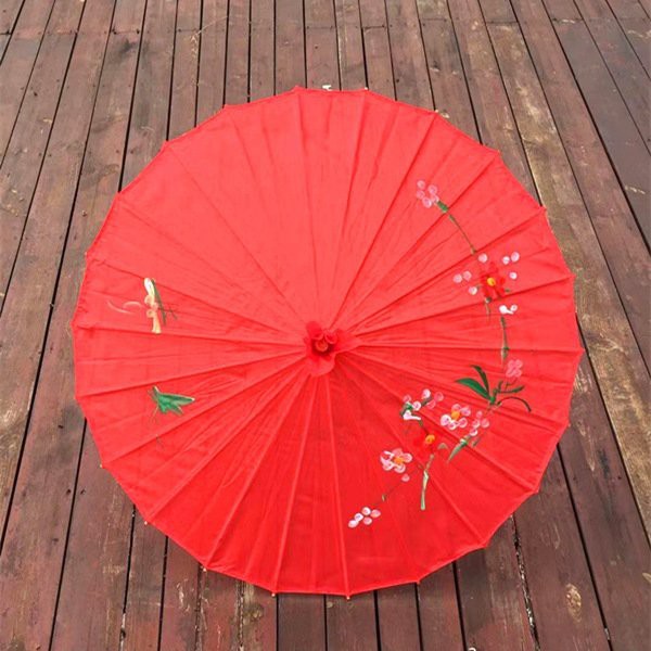 Ô giấy cổ trang một màu cosplay chụp ảnh in họa tiết đẹp