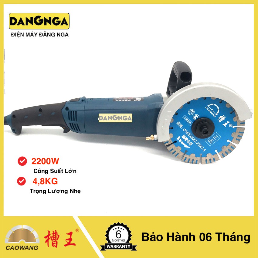 Máy Cắt Rãnh Tường - Máy Cắt Đá Caowang Cw1681