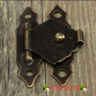 Set 2 bộ khóa mini cổ điển