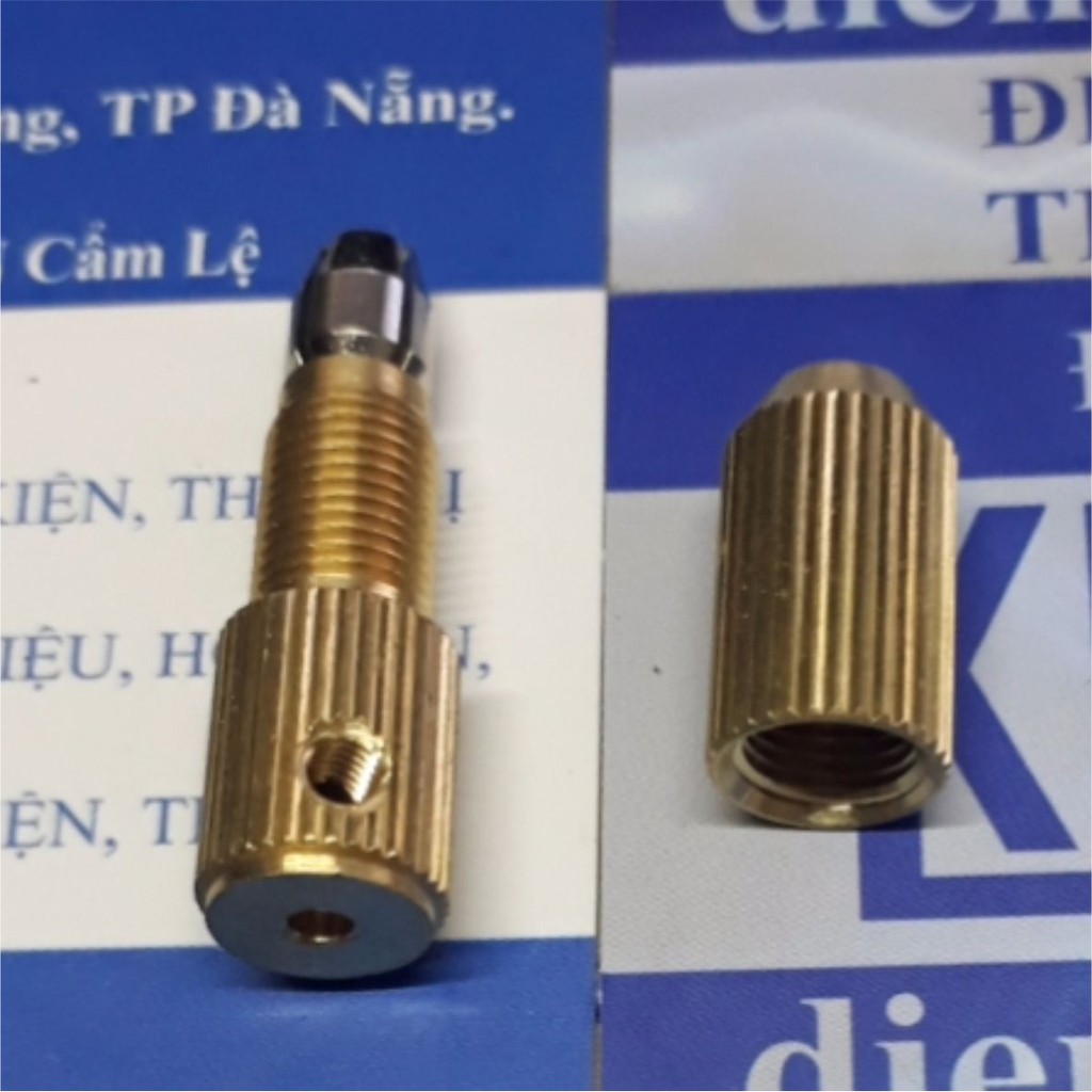 đầu giữ, đầu kẹp mũi khoan 5 mức 0,5-3,2mm, lỗ trục 2mm/2.3mm kde2922