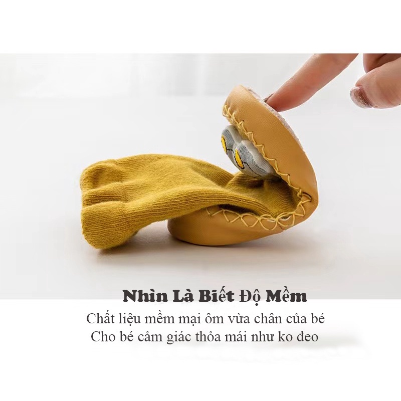 Giày vớ Baby sock nổi 3D chống trượt cho bé