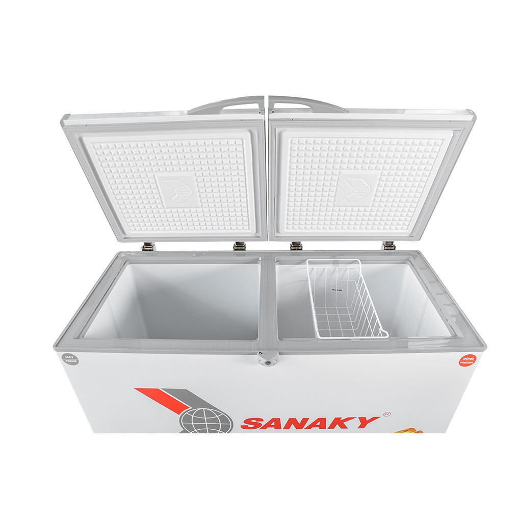 Tủ Đông Sanaky VH-3699W1 , 2 NGĂN 1 ĐÔNG 1 MÁT,2 CÁNH,260 LÍT
