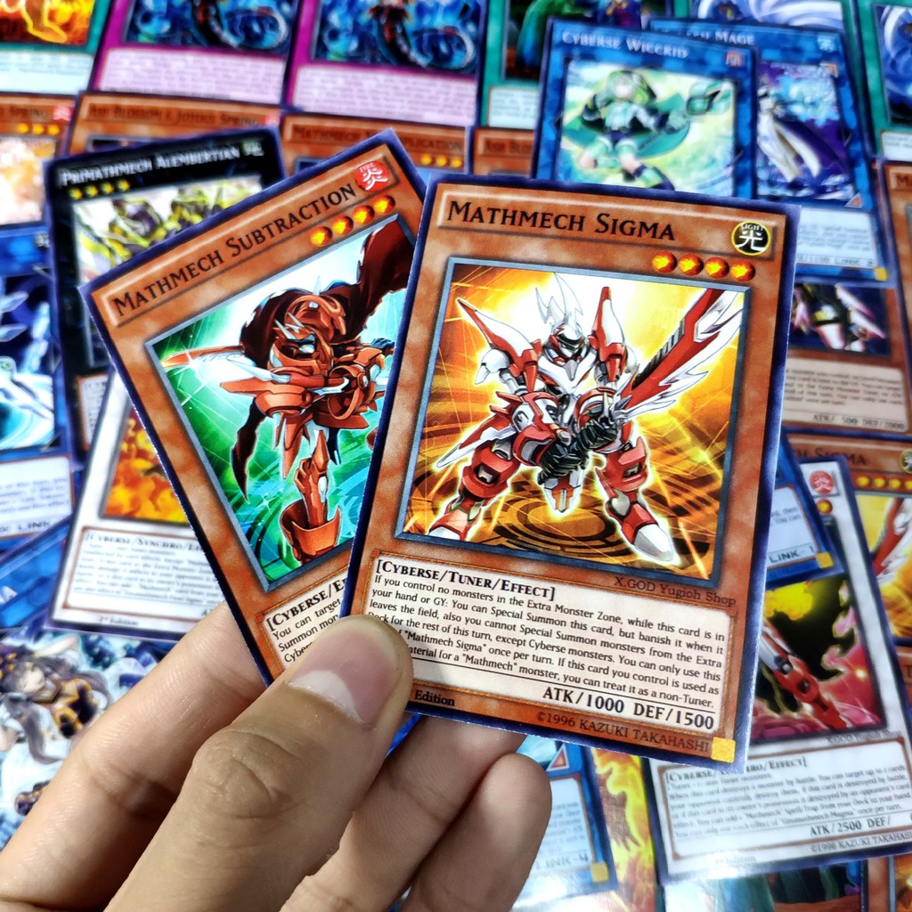 Bài Yugioh ❤️FREESHIP❤️ Thẻ bài Yugioh Matchmech deck 54 lá