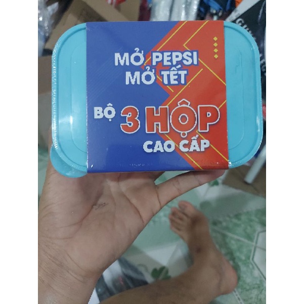 Bộ hộp nhựa KM Pepsi gồm 3 hộp