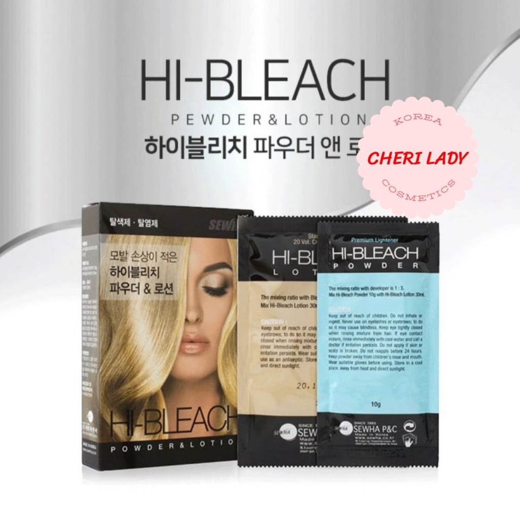 [MẪU MỚI] Thuốc Tẩy Tóc Có Dưỡng Chất Mượt Tóc Hi-Bleach Sewha (B-Happy Sewha) | BigBuy360 - bigbuy360.vn