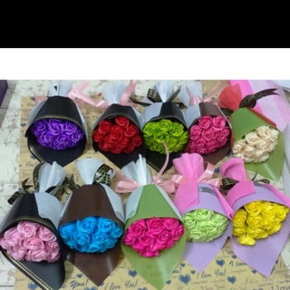 🌹Hoa hồng sáp bó tròn 11 bông 🌹