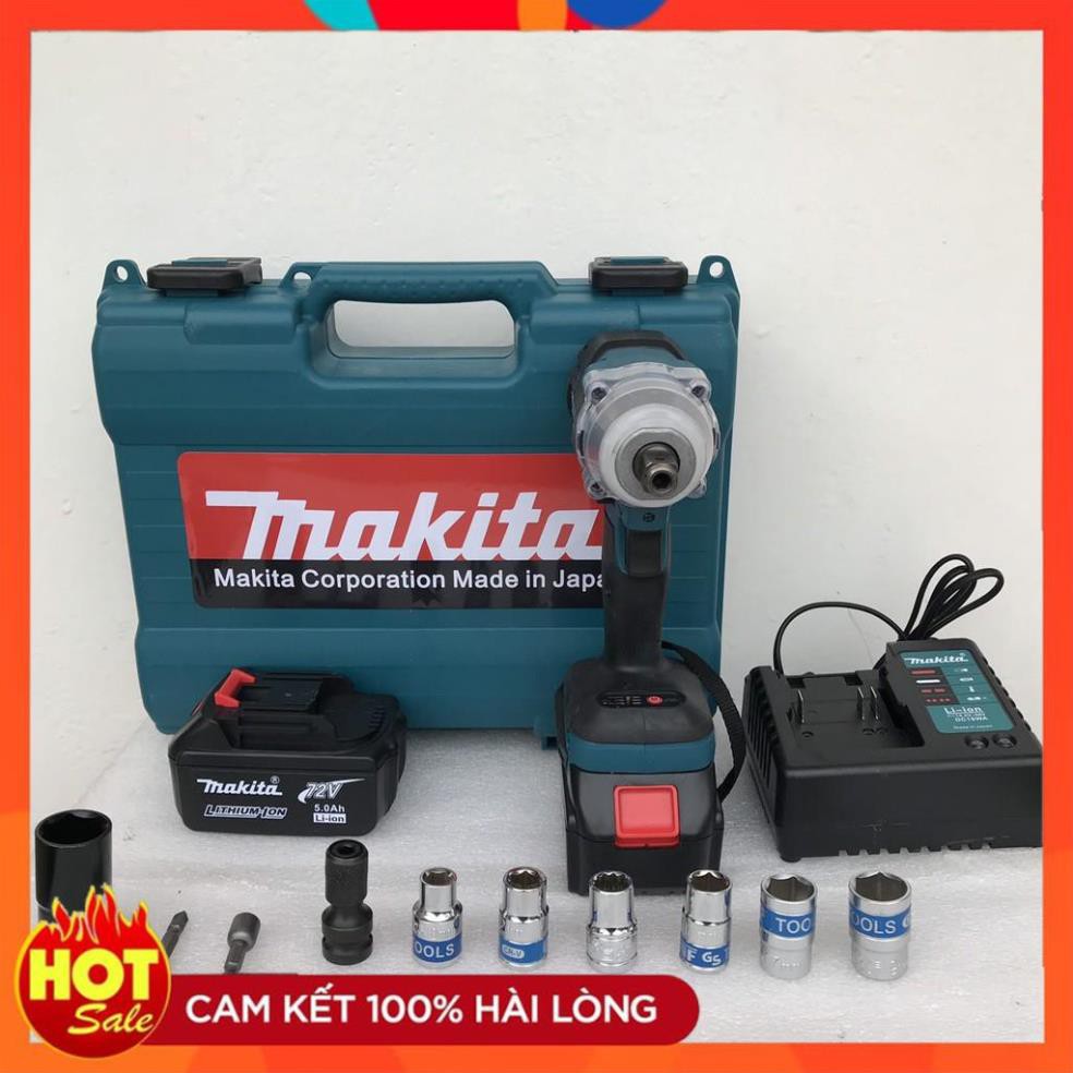 [Hàng Tốt] Máy siết bulong MAKITA 72V không chổi than