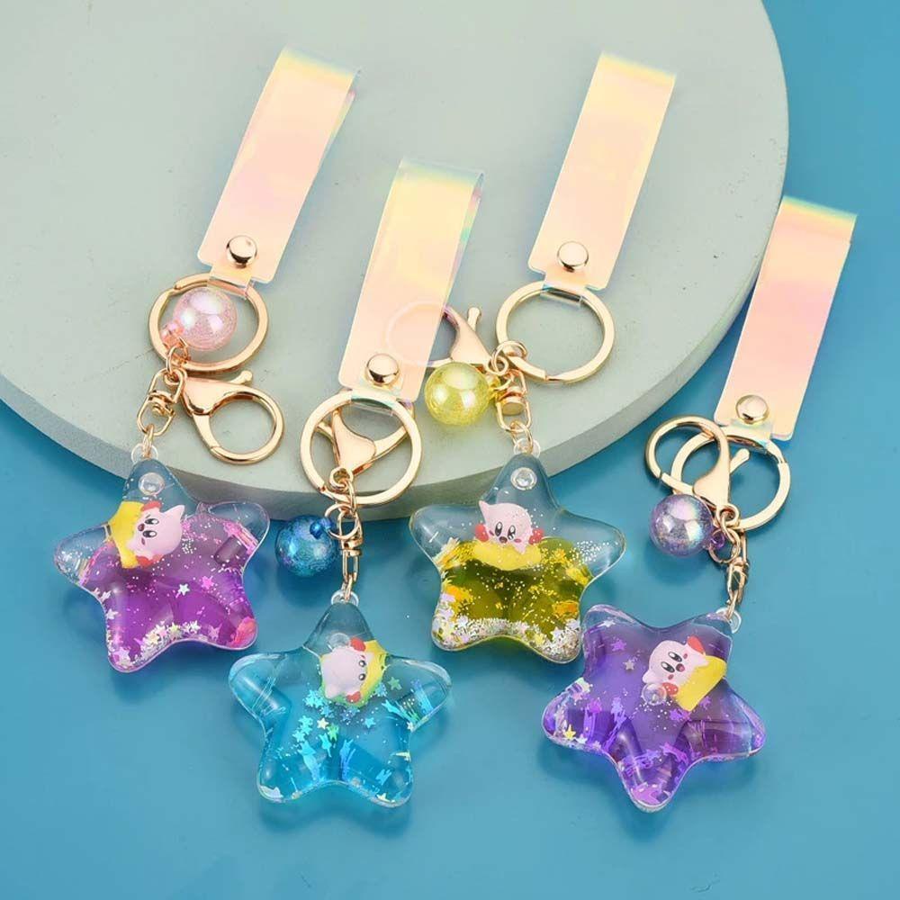 Móc Khóa Hình Ngôi Sao Năm Cánh Hoạt Hình Dễ Thương