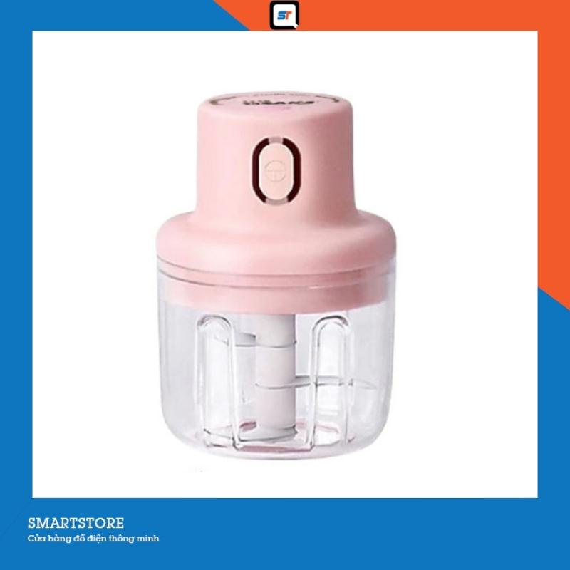 Máy Xay Đa Năng Mini Máy Say Tỏi Ớt Có Pin Sạc Dung Tích 250ml OSAKA Nhật Bản