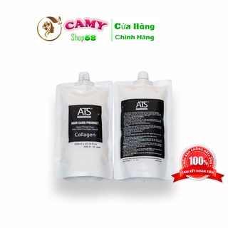 Hấp ủ tóc Collagen Ats phục hồi tóc hư tổn nặng