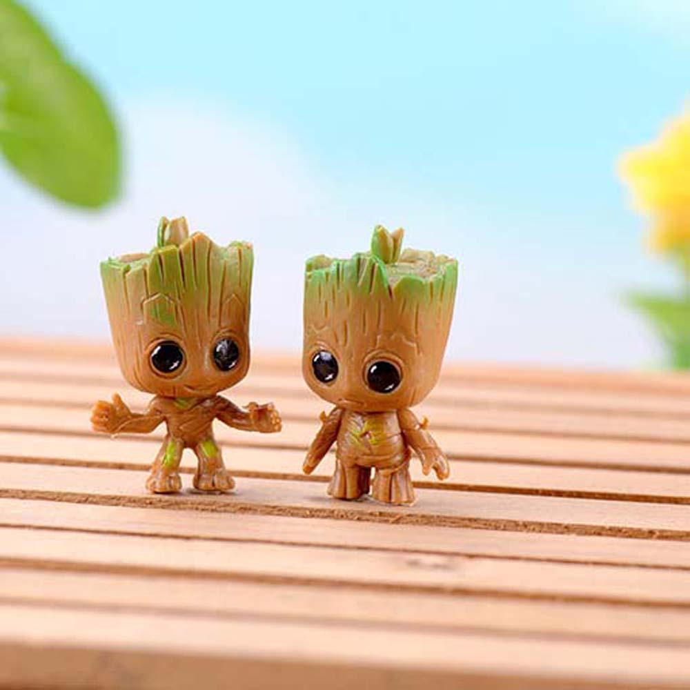 Đồ trang trí Nhân Vật Groot Trong Phim Avengers Mini Dùng Trang Trí Xe Hơi