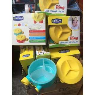 Hộp chia sữa bột 3 ngăn Dielac Vinamilk