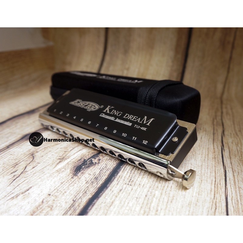 Kèn Harmonica EASTTOP CHROMATIC KING DREAM T12-48K