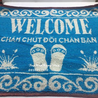 Khăn dậm chân Wellcome