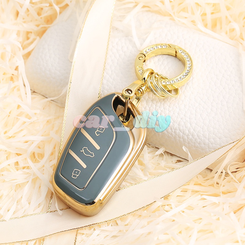 Vỏ Bảo Vệ Chìa Khóa Xe Hơi MG ZS EV MG6 EZS HS HS EHS 2019 2020 Dành Cho Roewe RX5 i6 i5 RX3 RX8 ERX5