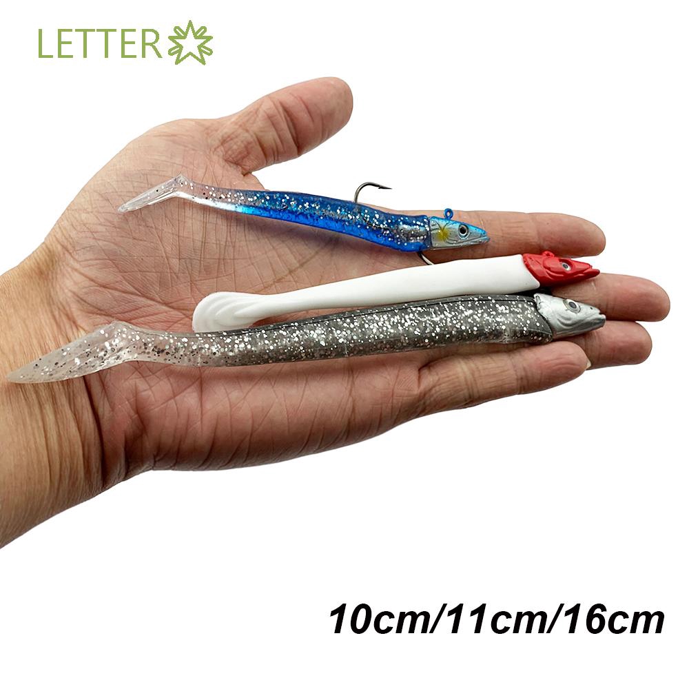 Mồi Câu Cá Giả Bằng Silicone Dạ Quang Chất Lượng Cao 10g 19g 34g