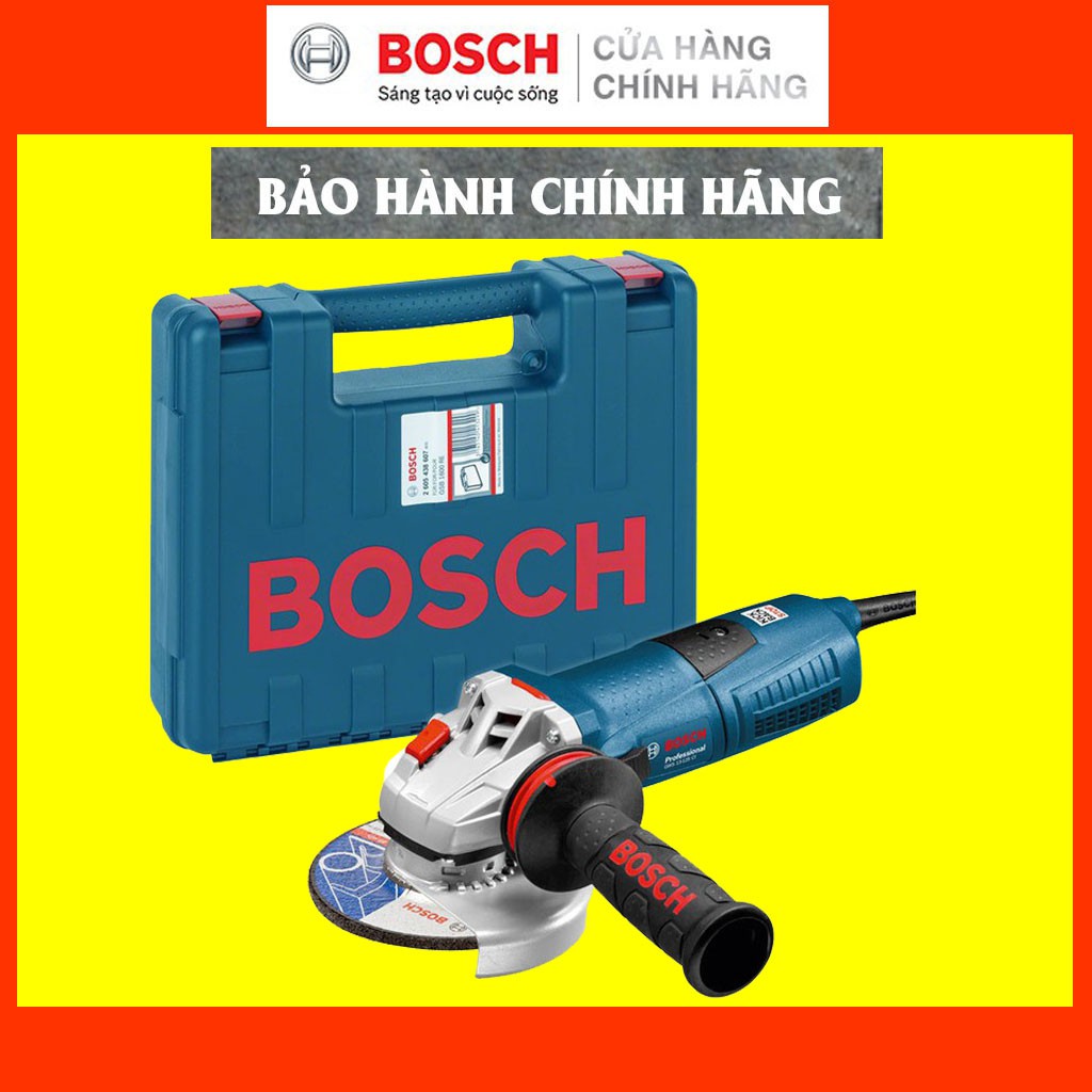 [CHÍNH HÃNG] Máy Mài Góc Bosch GWS 13-125 CI (125MM-1300W) - Công Nghệ Giảm Rung, Giá Đại Lý Cấp 1, Bảo Hành Toàn Quốc