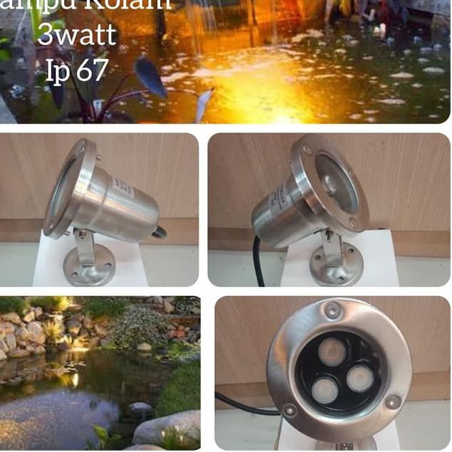 Đèn Led Dưới Nước Ip67 3w 3 Watt 3 Wat 24v Dc