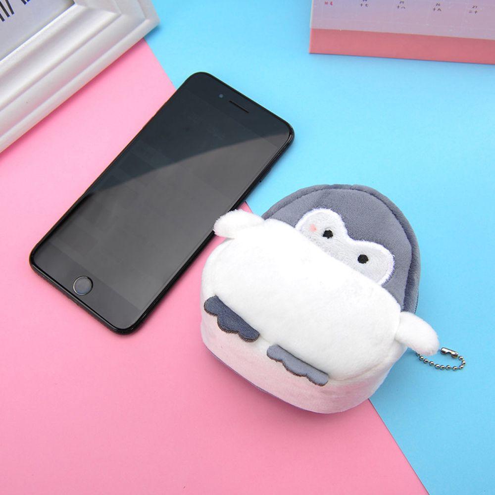 Ví Đựng Tiền Xu Mini Kiểu Dáng Dễ Thương Có Khóa Kéo Cho Nữ