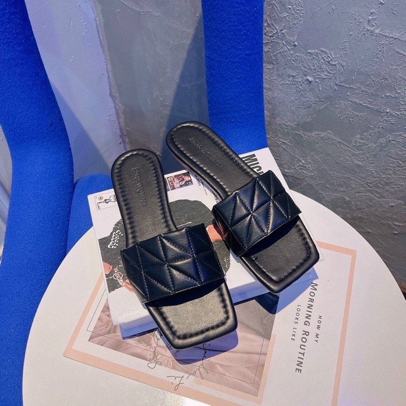 Dép quai ngang nữ thời trang trần trám