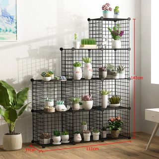 [AN MỘC] Kệ để cây cảnh trang trí lắp ghép phong cách Vintage hiện đại