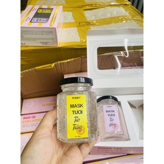 (HÀNG CHUẨN) Combo 2 Mask Tảo Collagen P1 (Của Ponry - Kèm quà tặng xinh)