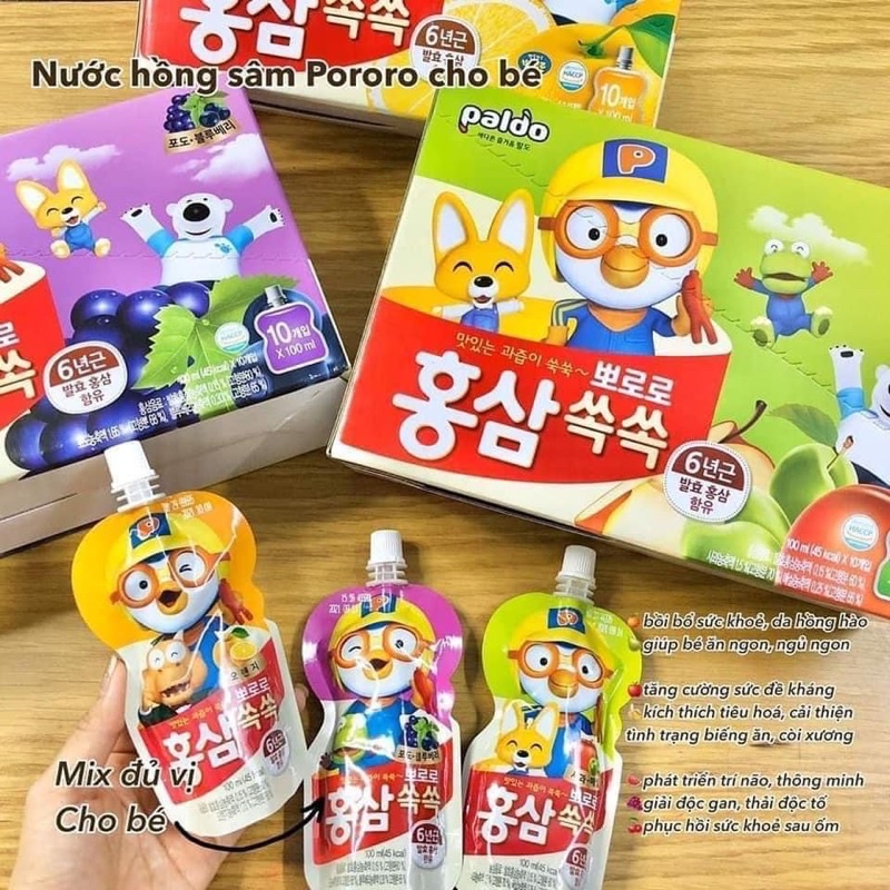 Hồng sâm Pororo