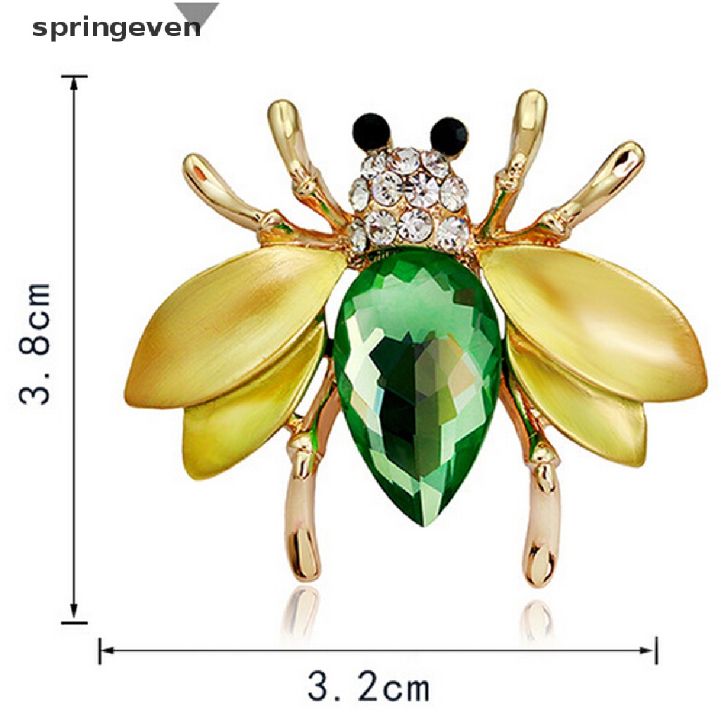 springeven New Cute Bee Pin Brooch Gift Women Jewelry Party Brial Wedding Accessory Fashion RFT